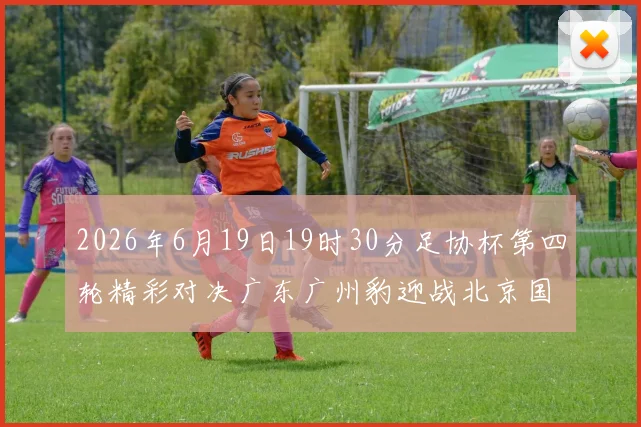 2026年6月19日19时30分足协杯第四轮精彩对决广东广州豹迎战北京国安