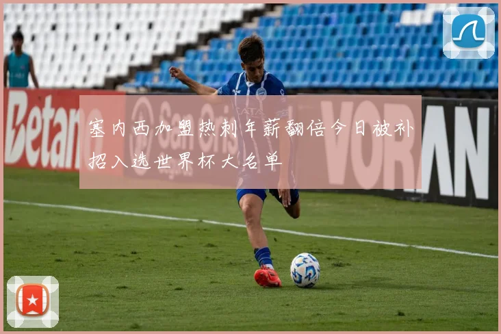 塞内西加盟热刺年薪翻倍今日被补招入选世界杯大名单